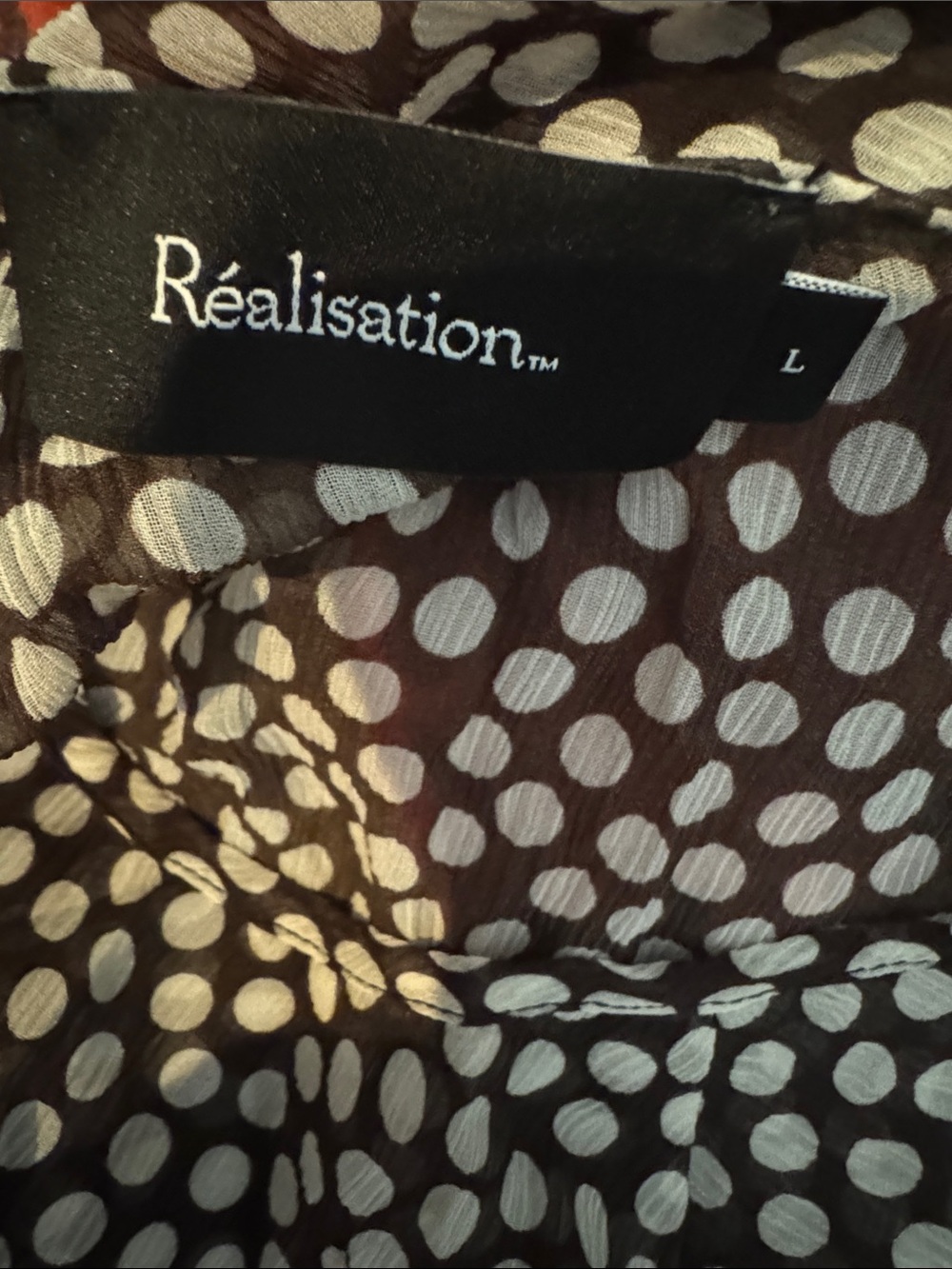 NWOT Realisation Par Inka Dress Full moon Size L - Picture 9 of 11